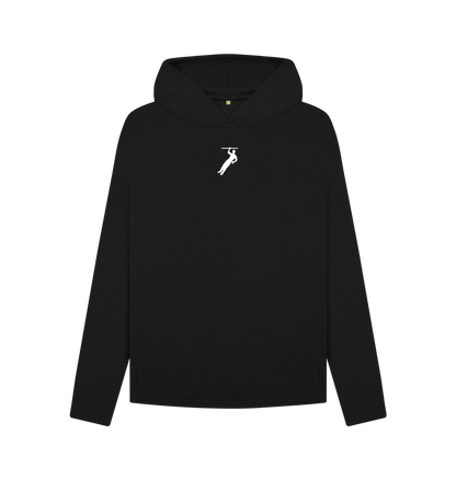 Black Relaxed fit hoodie
