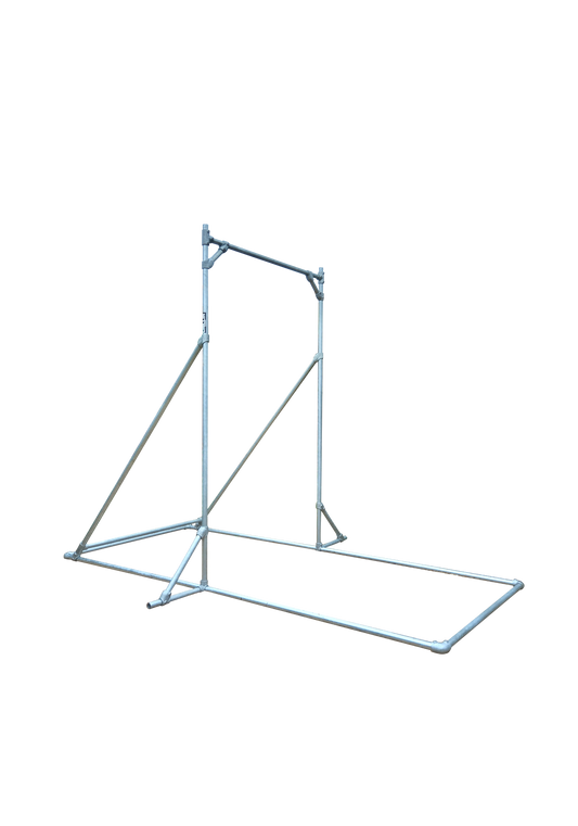 Outdoor Pull Up Rig 2 Calisthenics Equipment. Made for Calisthenics and Gymnastics Rings training. For Pull Ups, Muscle Ups,and lots of Calisthenics Exercises.